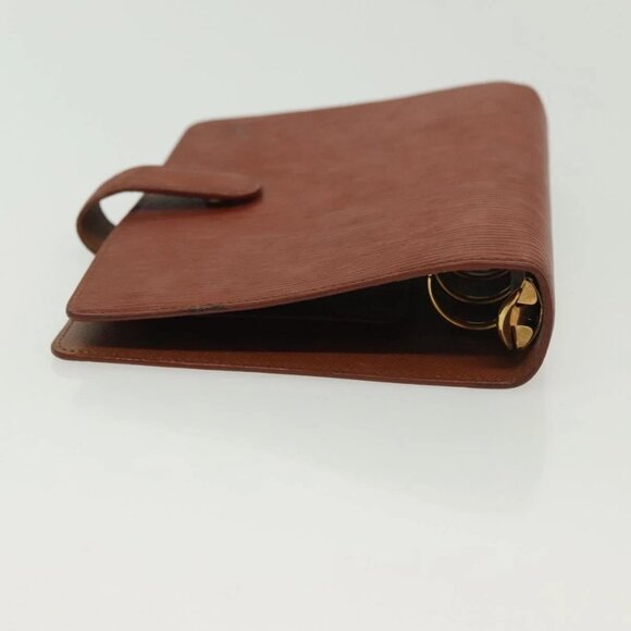LOUIS VUITTON Epi Agenda MM Day Planner Cover Brown - Picture 5 of 16